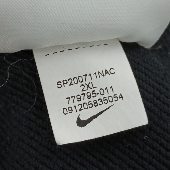 Nike Dri Fit Mankita Mens Sportswear Rare 1/4 Zip Jacket Size XXlarge 2XL - Picture 12 of 13